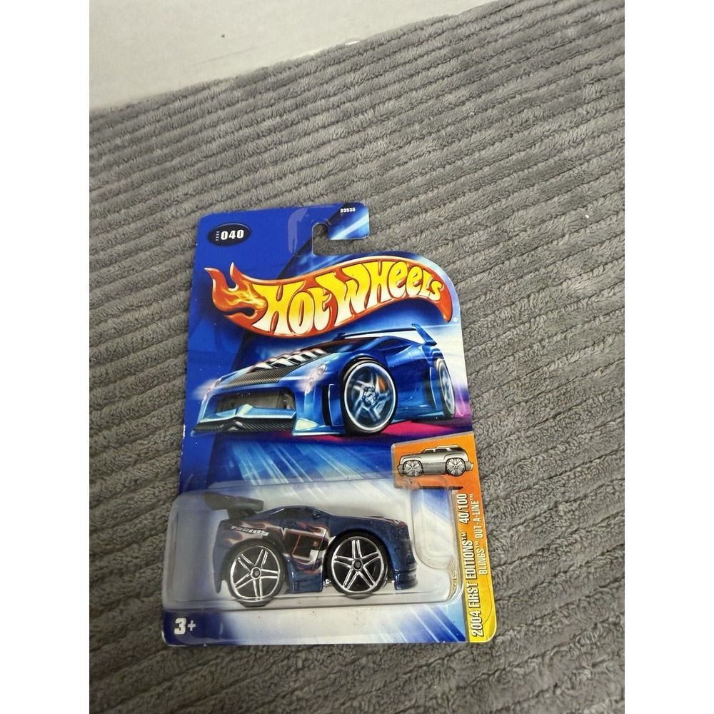Hot Wheels-2004 First Editions Blings Out-A-Line  #40/100
